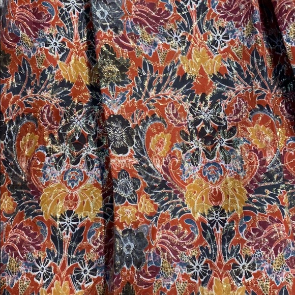 Maeve Floral Foil Skirt - Picture 2 of 6